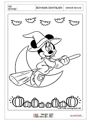Minnie Mouse boyama sayfaları